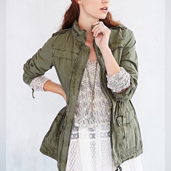 Levi’s Army Green Cotton Parachute Parka - Picture 10 of 11